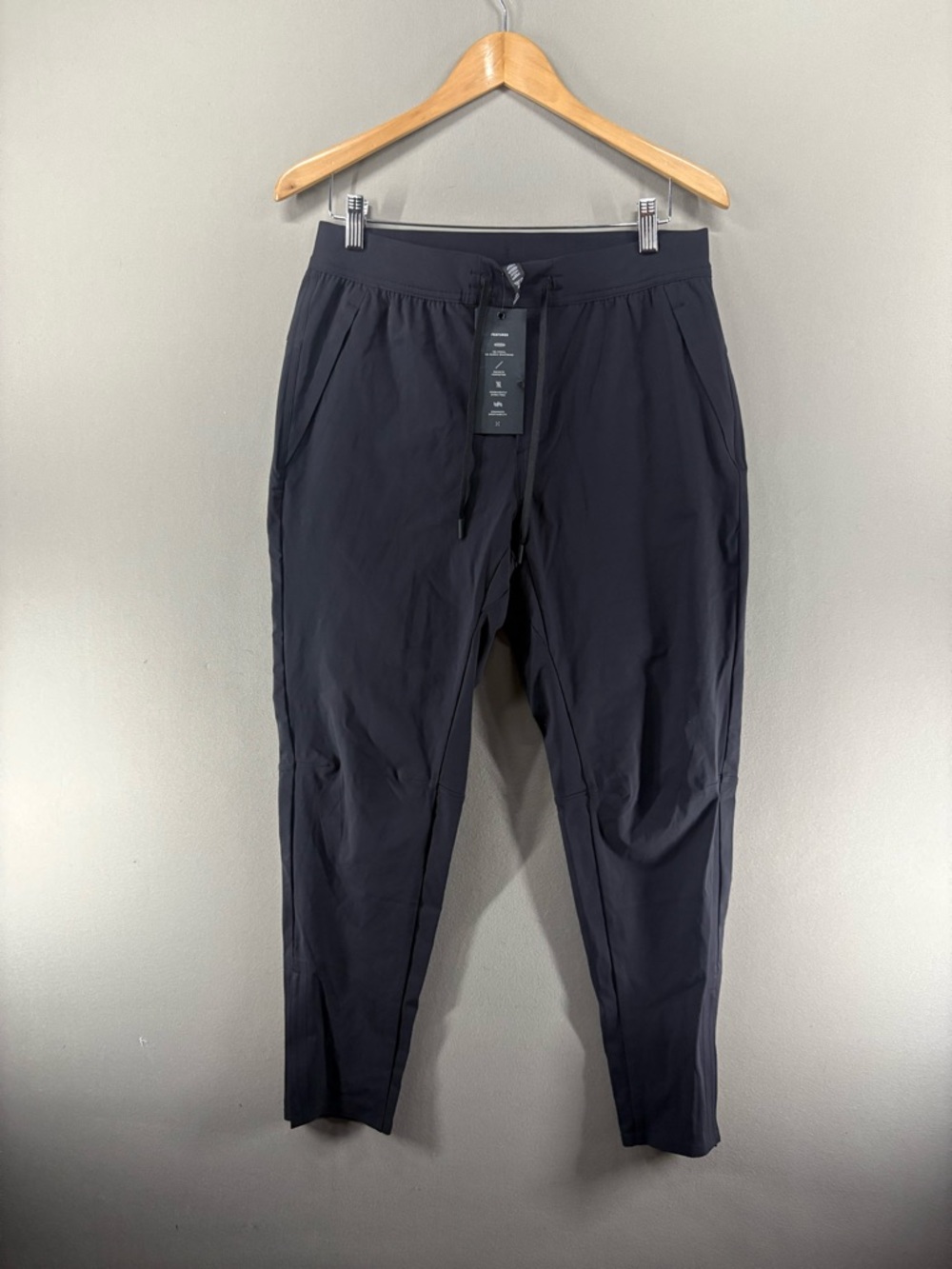 Ten Thousand Interval Pants Mens Medium Black Joggers Ankle Zip Training Gym